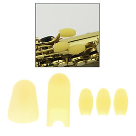 1 Set Saxophone Silicone Thumb Rest Cushions Palm Key Risers Pads Finger Protector for Alto Tenor Soprano Sax Accessories