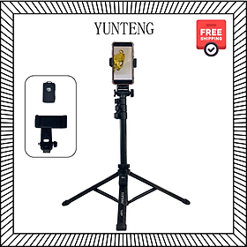 Mua Gậy chụp ảnh kiêm 3 chân tripod VCT-91666 - Phụ kiện có remote  đầu kẹp nhỏ gọn tiện lợi - Hàng chính hãng