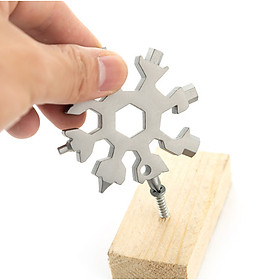 Mua Cờ lê lục giác đa 19 in 1 hình bông tuyết đa năng tích hợp cờ lê  đầu lục lăng  cờ lê sửa xe  tua vít  dụng cụ mở nắp chai  mở hộp GD388-Coletuyet
