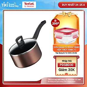 Quánh Tefal Day By Day G1432305 18cm - Tương thích với tất cả các mặt bếp - Công nghệ Thermor-spot cảnh báo nhiệt - Hàng chính hãng