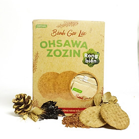 Bánh quy gạo lứt Ohsawa Zozin - Thực dưỡng Ohsawa Nhật Bản (125g)