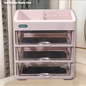 Mua ( Hàng Cao Cấp ) Tủ Đa Chức Năng Tủ Kệ đựng đồ trang điểm MIKA trong suốt 2 / 3/ 4 tầng  để mỹ phẩm tiện lợi