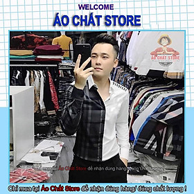  (ẢNH THẬT) Áo Sơ Mi Nam In BBR Vai Cao Cấp | Form Chuẩn Shop SM233