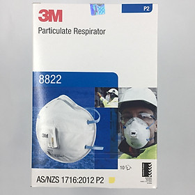 3M Face Mask màu trắng hộp 8822(10 cái)