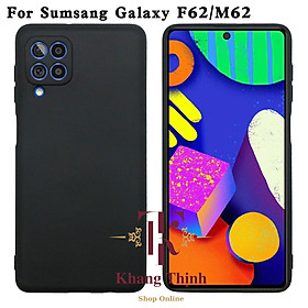 Ốp lưng dành cho Samsung Galaxy M62 silicon dẻo màu đen bảo vệ camera chống sốc cao cấp