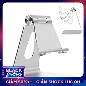 Giá Đỡ Điện Thoại, Máy Tính Bảng Kim Loại Nguyên Khối Basic Stand