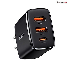 Cốc sạc nhanh siêu nhỏ gọn Baseus Compact Quick Charger 30W Hàng Chính Hãng