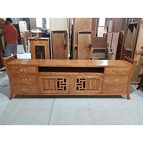 Mua Kệ tivi gỗ sồi nga phòng khách Nhật