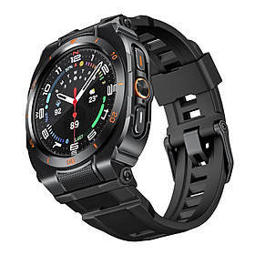 Ốp Case tích hợp dây đeo Kim Loại cho Samsung Galaxy Watch Ultra - Hàng Chính Hãng