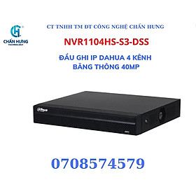 Mua Đầu ghi hình camera IP 4 kênh DAHUA NVR1104HS-S3 - Hàng chính hãng