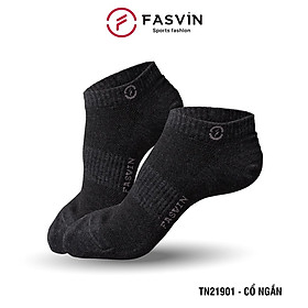 Tất Nam Cổ Ngắn FASVIN Mềm Mịn Co Giãn Tốt TN21901.HN