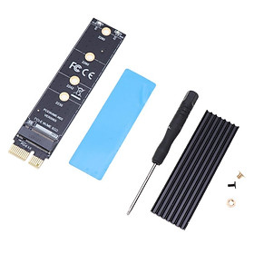 M.2  SSD to PCIE 3.0 Adapter Expansion Card& Case
