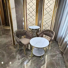 Ghế ăn vải nhung hiện đại chất lượng cao 2025 cho nhà hàng mới 