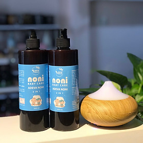 Dầu gội sữa tắm thảo mộc 2 trong 1 cho bé - 100% từ thảo dược thiên nhiên có khả năng kháng khuẩn và làm sạch như khổ qua rừng, lá khế, sài đất, … giúp làm sạch và bảo vệ làn da bé, ngăn ngừa mụn nhọt, rôm sẩy - Chai