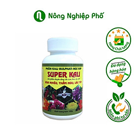Mua LỌ 100 GRAM - PHÂN BÓN TRUNG LƯỢNG SUPER KALI - PHÂN BÓN CHUYÊN CHO HOA LAN  HỒNG  MAI  BONSAI