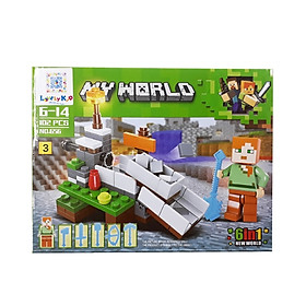 Bộ Xếp Hình - My World - 656 (LI46) - Mẫu 3