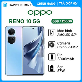 Điện thoại OPPO Reno10 5G (8GB/256GB) - Hàng Chính Hãng