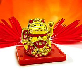 Tượng Mèo Thần Tài Vẩy Tay - WanLongDa 8012