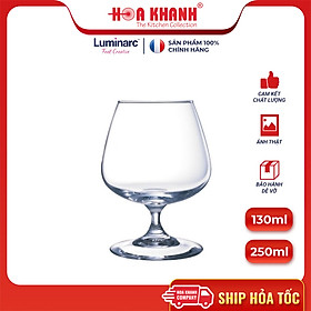 Mua Ly Uống Rượu Thủy Tinh Luminarc Cognac 130ML & 250ML - bộ 6 ly - G2630 & G2629