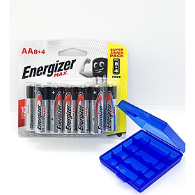 Lốc 12 Viên Pin AA ENERGIZER Siêu Bền Kèm Hộp Bảo Quản - Hàng Chính Hãng