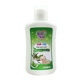 Tắm gội Thảo mộc Baby chiết xuất Trầu Không và Tràm Trà 100ml BuB&MuM công dụng diệt khuẩn, làm sạch, ngăn ngừa rôm sảy, mụn nhọt và giữ da luôn mềm mại, thơm mát hàng công ty chính hãng, xuất xứ Việt Nam