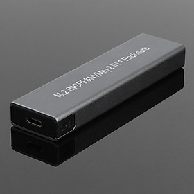 M.2 NVME/NGFF to USB 3.1 Enclosure Adapter M.2 SSD Case for 2230/2242/2260/2280 NVMe SSD 2TB