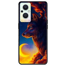 Ốp lưng dành cho Oppo A16K - Oppo A36 / A76 - Oppo Reno 7z 5G - Sói Và Mặt Trăng