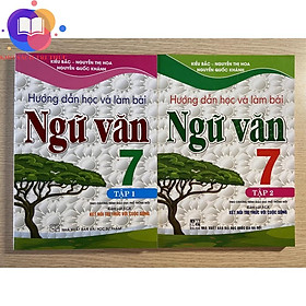 Sách - Combo 2 tập Hướng dẫn học và làm bài Ngữ Văn 7 ( bám sát SGK Kết Nối tri thức với cuộc sống)