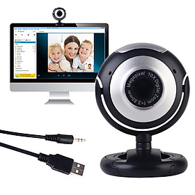 USB 2.0 Web Camera 16 Megapixels with Night-Version Webcam MIC for Computer PC Laptop Desktop