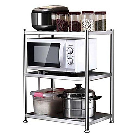 KỆ INOX Nhà Bếp Để Đồ Đa Năng 3 Tầng 4 Tầng 5 Tầng Thông Minh Kalpen,KIN