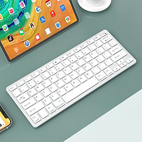 Mua Bàn phím không dây mini W159 - pin sạc - đa kết nối bluetooth 5.0 + 3.0 + Usb wireless 2.4G hàng nhập khẩu
