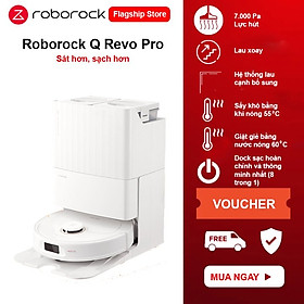 Mua Hàng Chính Hãng - Robot hút bụi lau nhà Roborock Qrevo Pro