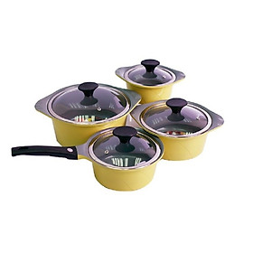 Bộ nồi Ceramic đáy từ Goldsun AD06-2-4108AG-IH