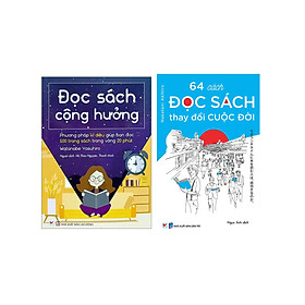 Combo 2 Cuốn Kỹ Năng Đọc Sách: 64 Cách Đọc Sách Thay Đổi Cuộc Đời + Đọc Sách Cộng Hưởng