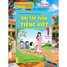 Sách - Bài Tập Tuần Tiếng Việt Lớp 1 - Bộ Sách Kết Nối - ndbooks