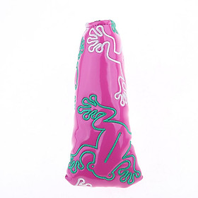 Golf Putter Cover with Embroidery Frog Pattern Blade Center Putter PU Drivers Head Protector Golf for Golf Lovers