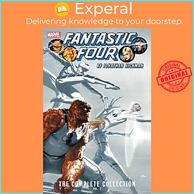 Sách - Fantastic Four By Jonathan Hickman: The Co by Jonathan Hickman,Greg Tocchini,Barry Kitson (US edition, paperback)