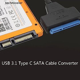 Cáp Chuyển Đổi Sata Sang Usb 3.1 Cho 2.5 '' Hdd / Ssd Jelly