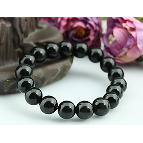 Vòng tay Đá phong thủy  Núi Lửa Obsidian cho Tuổi Tỵ 10ly  AKO3