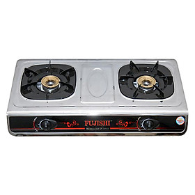 Bếp Biogas Chén Đồng Khung Inox Fujishi FJ-BG8 - Hàng Chính Hãng