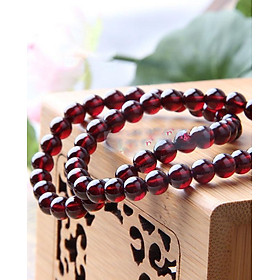 Vòng tay phong thủy garnet 8mm- 10mm