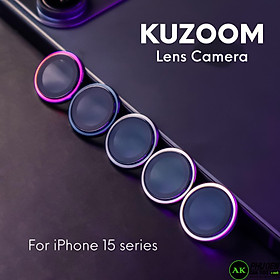 Mua Miếng dán kính cường lực camera Kuzoom màu Natural dành cho iphone 16promax – Hàng nhập khẩu