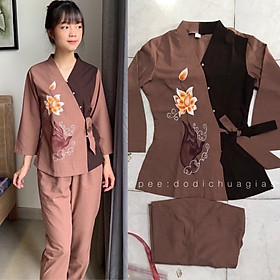 Đồ Đi Chùa # Bà Lai Phối Nơ # Quần Áo Nữ # Đồ Bộ Nữ