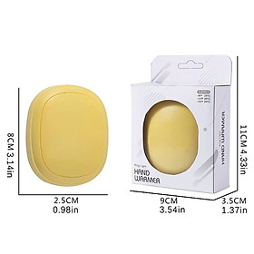 Mua Máy Sưởi Tay Mini Cầm Tay Làm Ấm Nhanh 8s Sạc USB 3 Mức Độ Nhiệt Tùy Chỉnh Chế Độ Kèm Dây Treo Tiện Dụng Văn Phòng Du Lịch Phượt Dã Ngoại – Hàng Nhập Khẩu