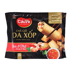 Chả Giò Da Xốp Nhân Tôm Thịt Cầu Tre 400GR