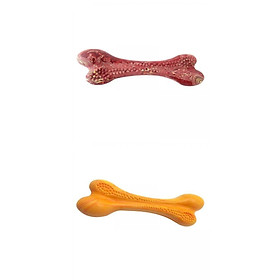 2x Dog Chews Toys chew bone Tooth Cleaning for Small Medium Large dogs puppy