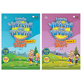 Combo 2 Cuốn: Luyện Viết Chữ Nhớ Từ Vựng - English Writing Smart Start - Lớp 3