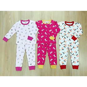 Bộ bozip dài tay cho bé trai bé gái size 2-7( có video quay chất)