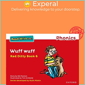 Hình ảnh Sách - Read Write Inc. Phonics: Wuff Wuff (Red Ditty Book 6) by Tim Archbold (UK edition, paperback)