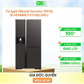 Mua TỦ LẠNH HITACHI R-MX800GVGV0(GMG) 569 lít - Hàng chính hãng( Chỉ giao HCM)